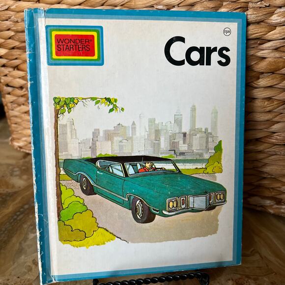 Cars Wonder Starts 1983 Child Book - Picture 1 of 9